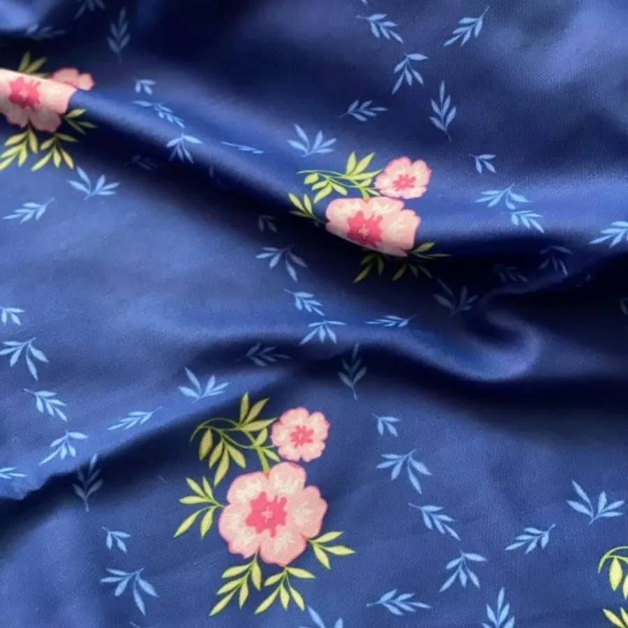 روسری آبی کاربنی