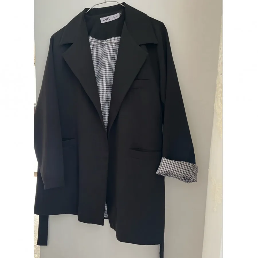 کت آستردار مشکی