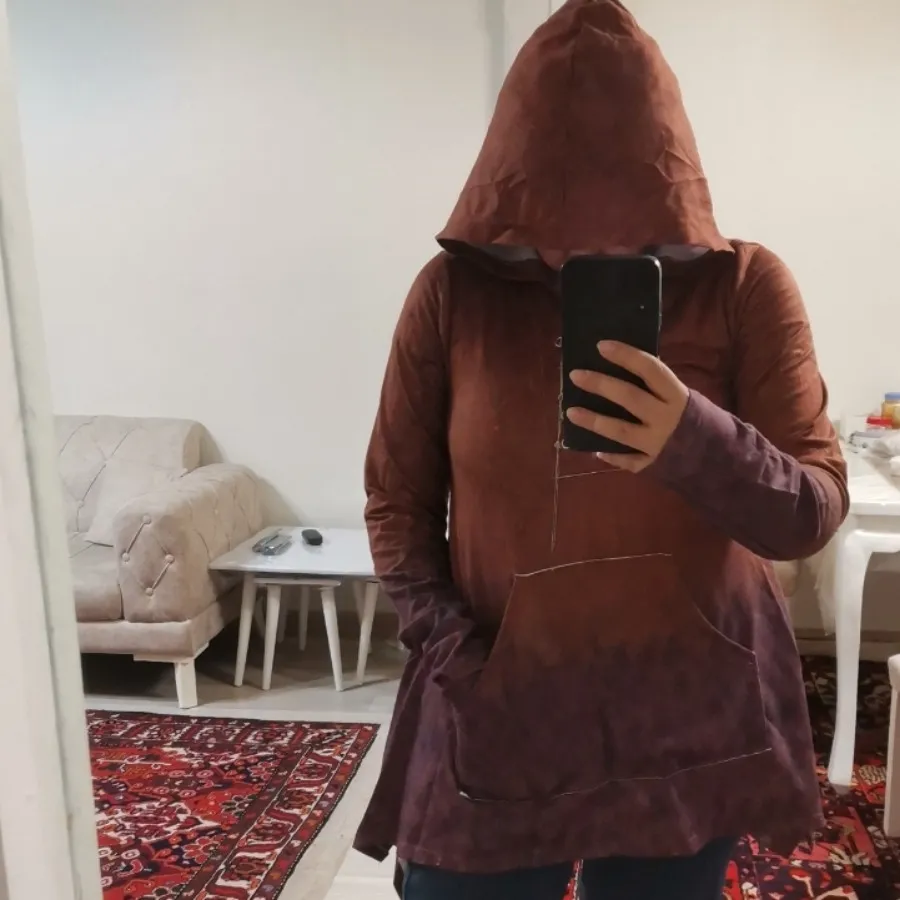 هودی رنگی مدل دار