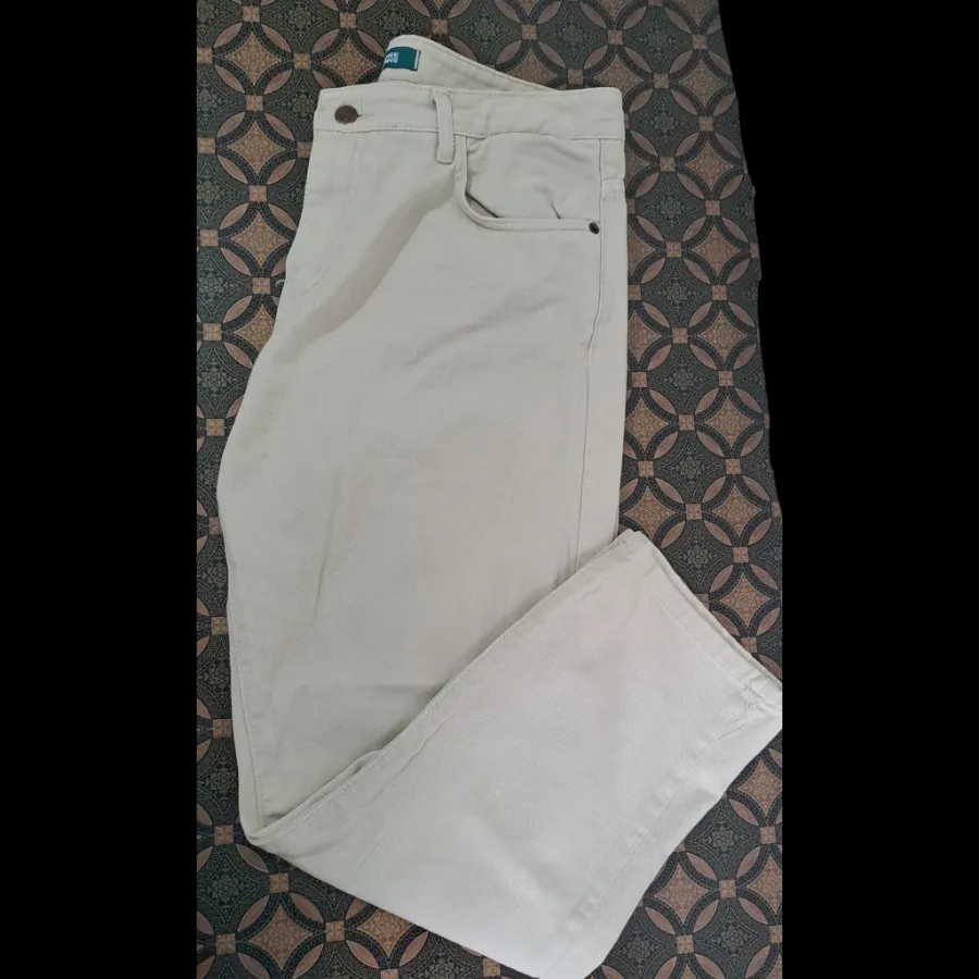 شلوار بیسیک رنگ نود