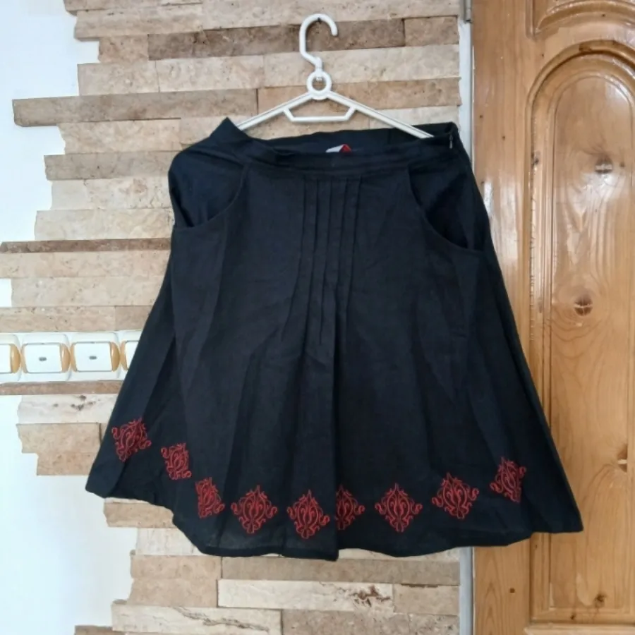 دامن لینن خارجی