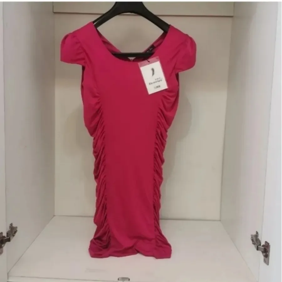 لباس مجلسی سرخابی بغل چین