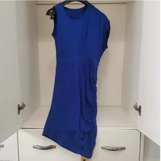 لباس مجلسی آبی نیلی یطرفی