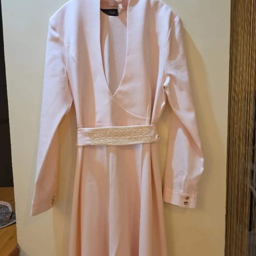 پیراهن مجلسی صورتی