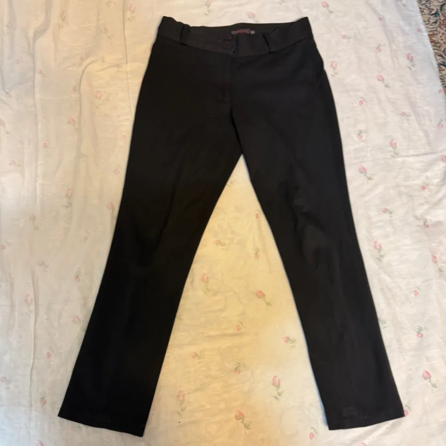 شلوار مشکی پارچه ای