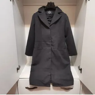 پالتو ذغالی فوتر فری تا42