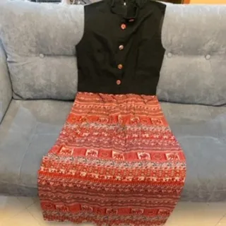 پیراهن سنتی ماکسی