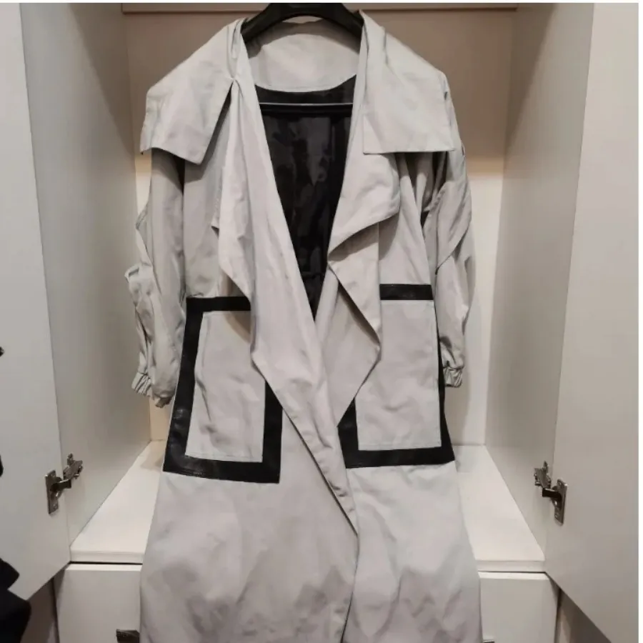 پالتو بارانی خاکستری استر