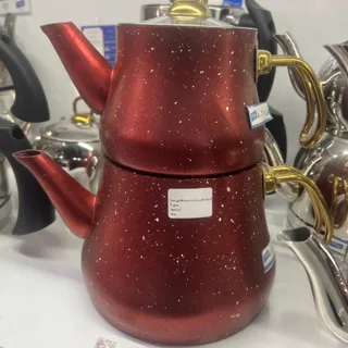 کتری قوری قرمز