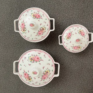 سه عدد ظرف دردار