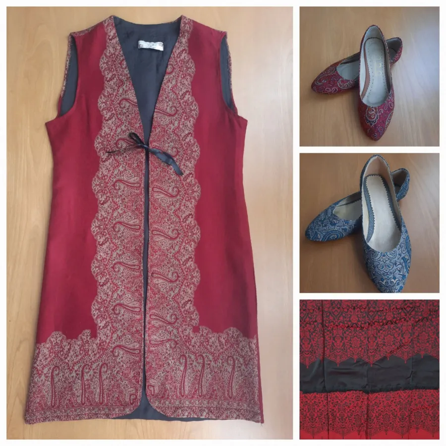 رویه مانتو قرمز یلدا چله