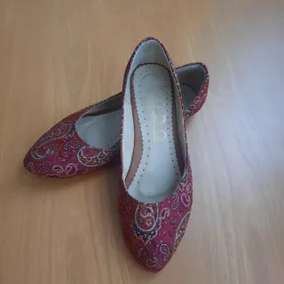 کفش روفرشی عروسکی ترمه
