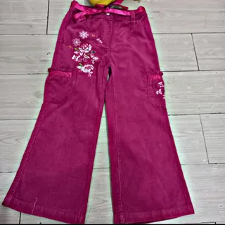 شلوار کبریتی صورتی نو