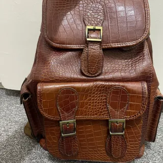 کوله چرم طبیعی