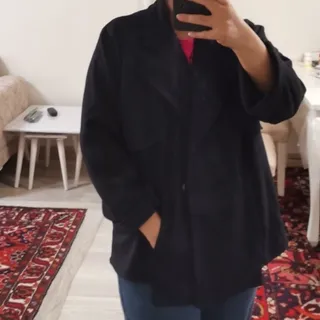 پالتو مشکی 44 جلو بندتر