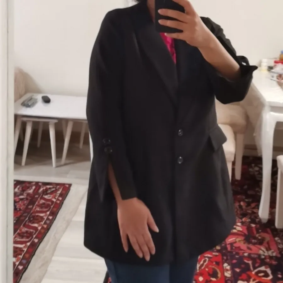 پالتو استین دکمه کتی فوتر