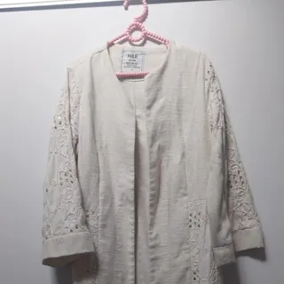 مانتو رنگ استخوانی