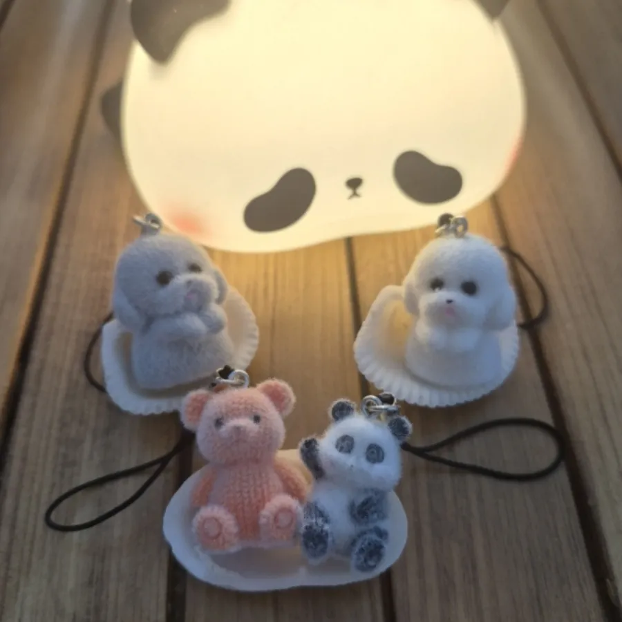 آویز موبایل مخملی