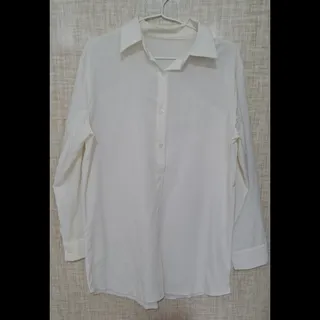 شومیز بیسیک سفید شیری