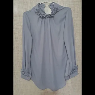 شومیز طوسی مجلسی