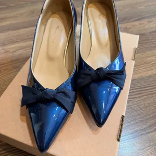 کفش مجلسی سرمه ای