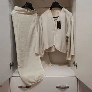 کت ودامن خاکی مدل لنگی