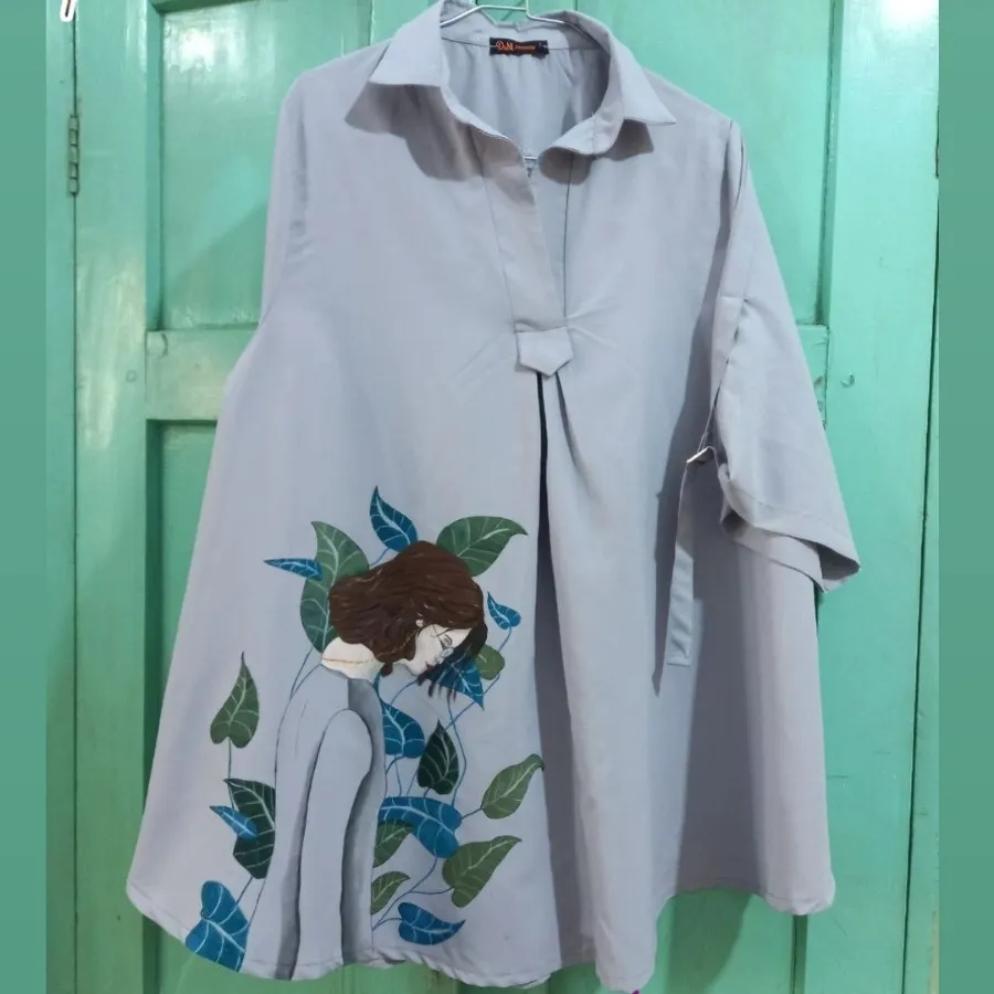 شومیز مانتویی فری سایز