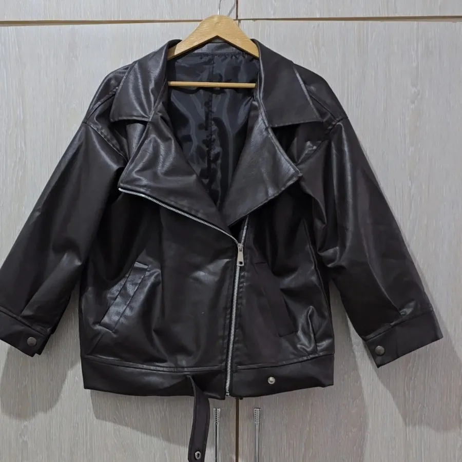 کت چرم مدل زارا