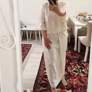 شومیز دامن مدل لنگی بافت