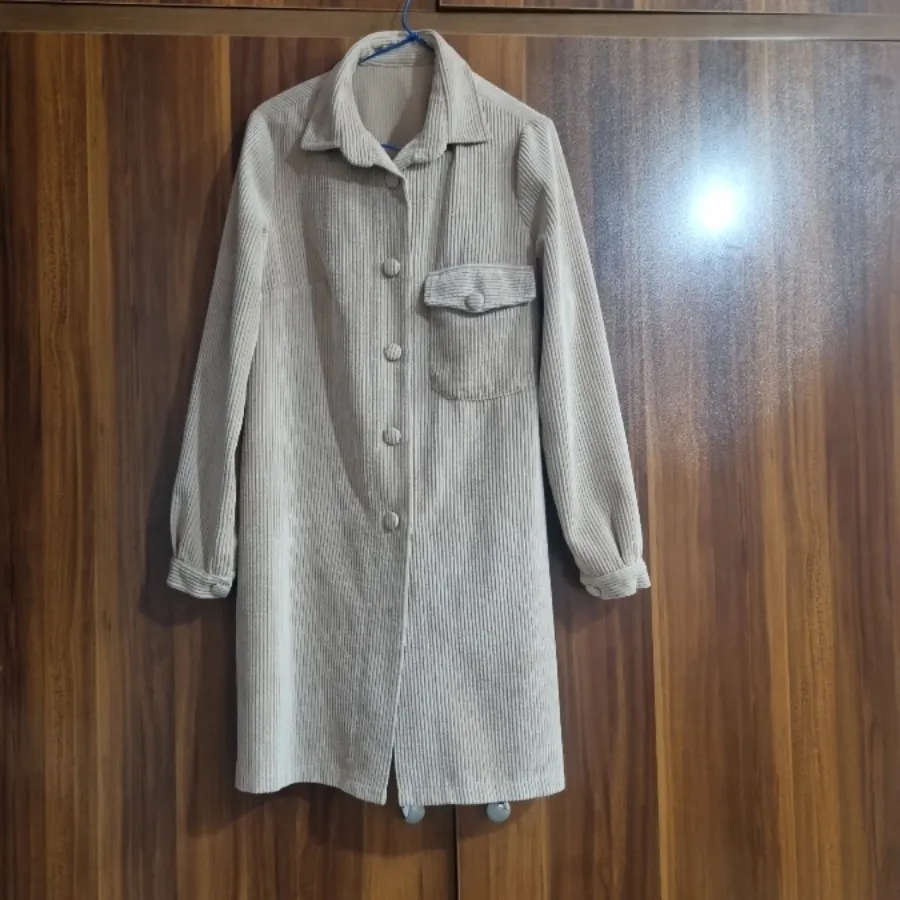 مانتو مخمل کبریتی