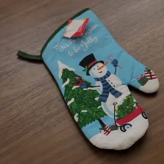 دستکش فر کریسمسی