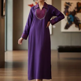 پیراهن سوزندوزی