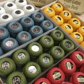 15 عدد نخ گلدوزی با دست