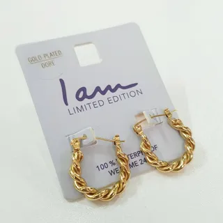 گوشواره استیل روکش طلا