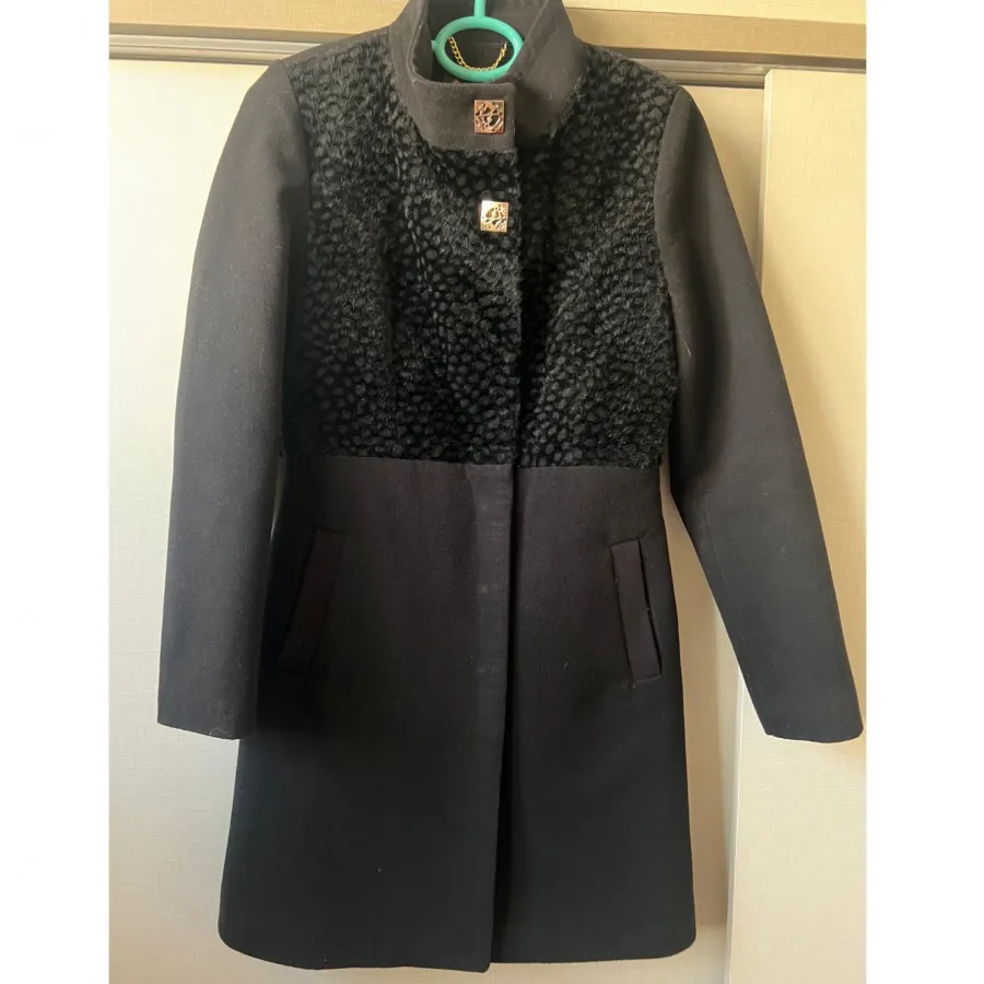 پالتو مشکی مجلسی