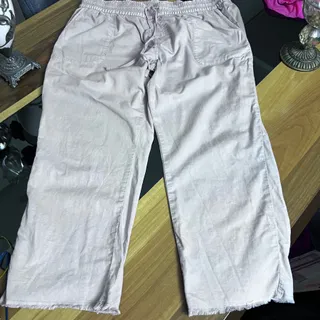 شلوار کتان بگ170✅