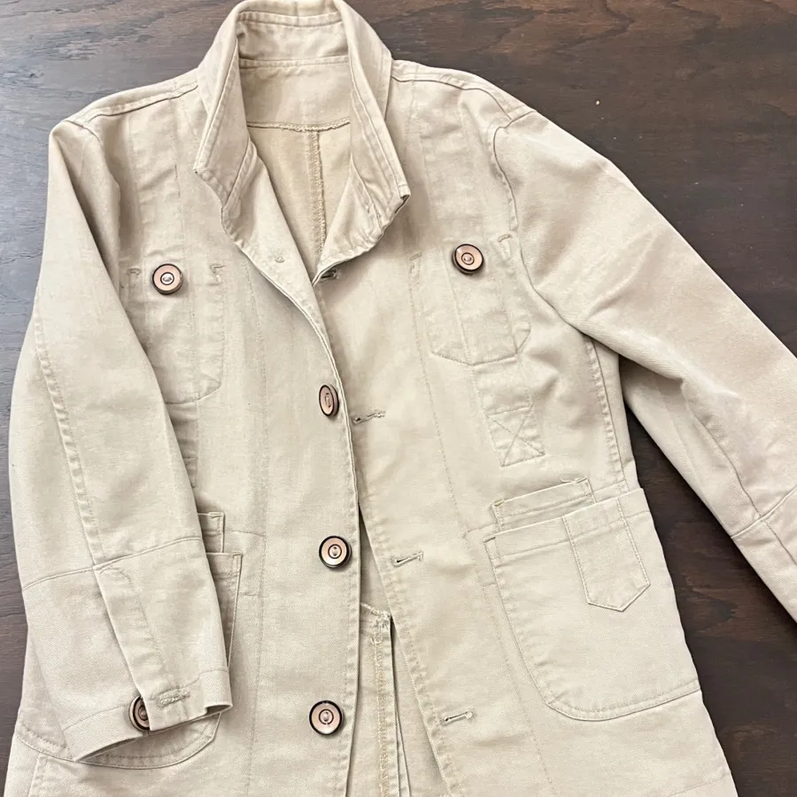 کت‌ کتان ضخیم‌‌