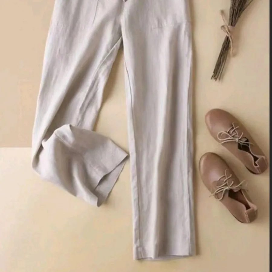 شلوار لینن