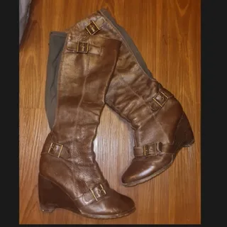 بوت بلند چرم