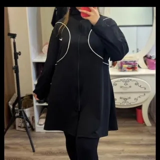 مانتو ورزشی سایزبزرگ