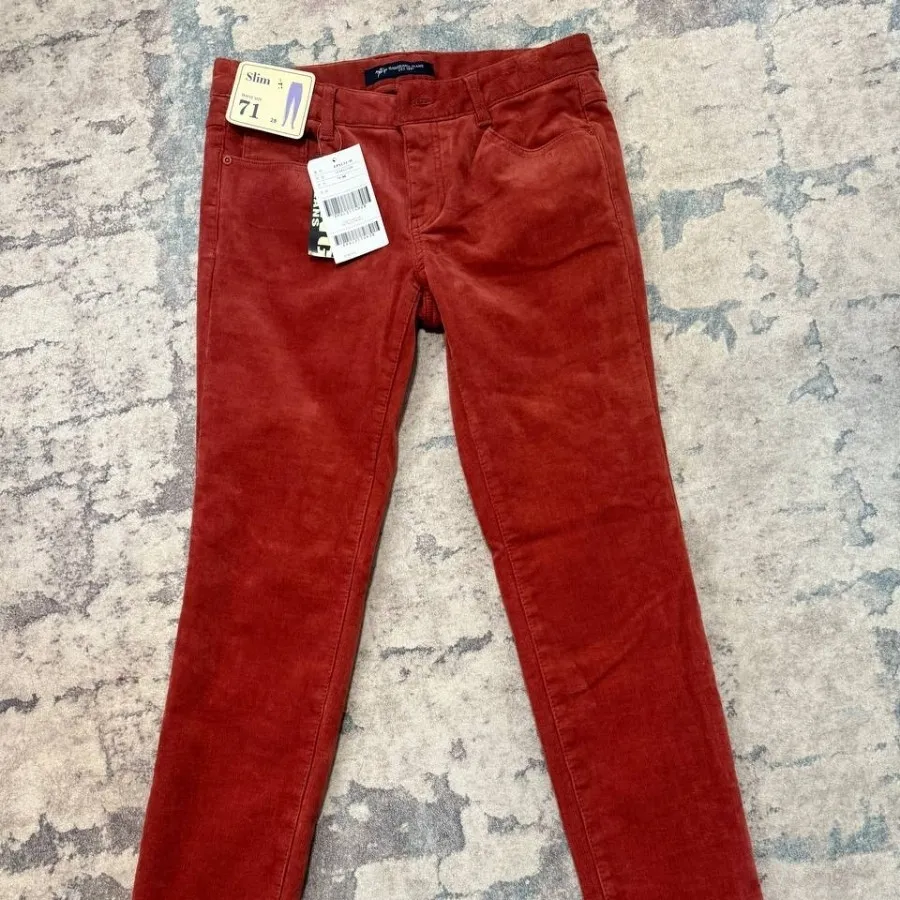 شلوار مخمل کبریتی