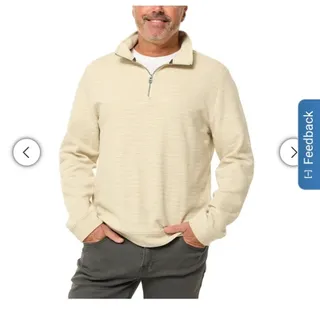 پیرهن نیم زیپ مردانه