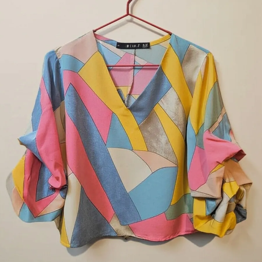 بلوز چندرنگ