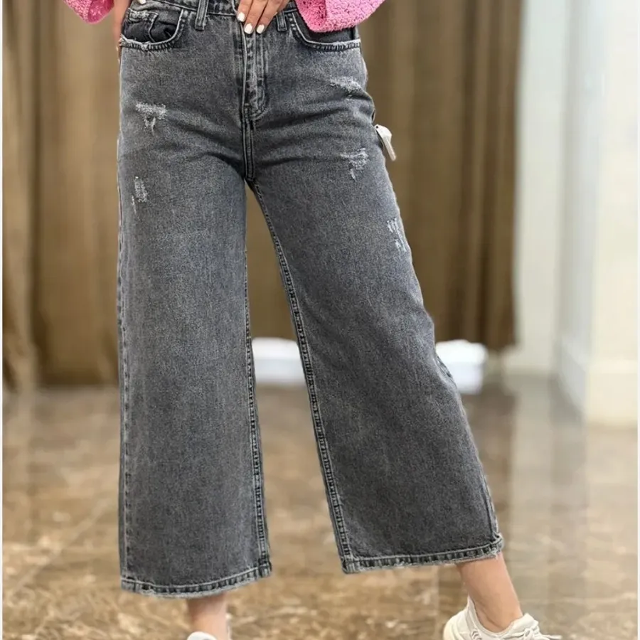 شلوار واید لگ