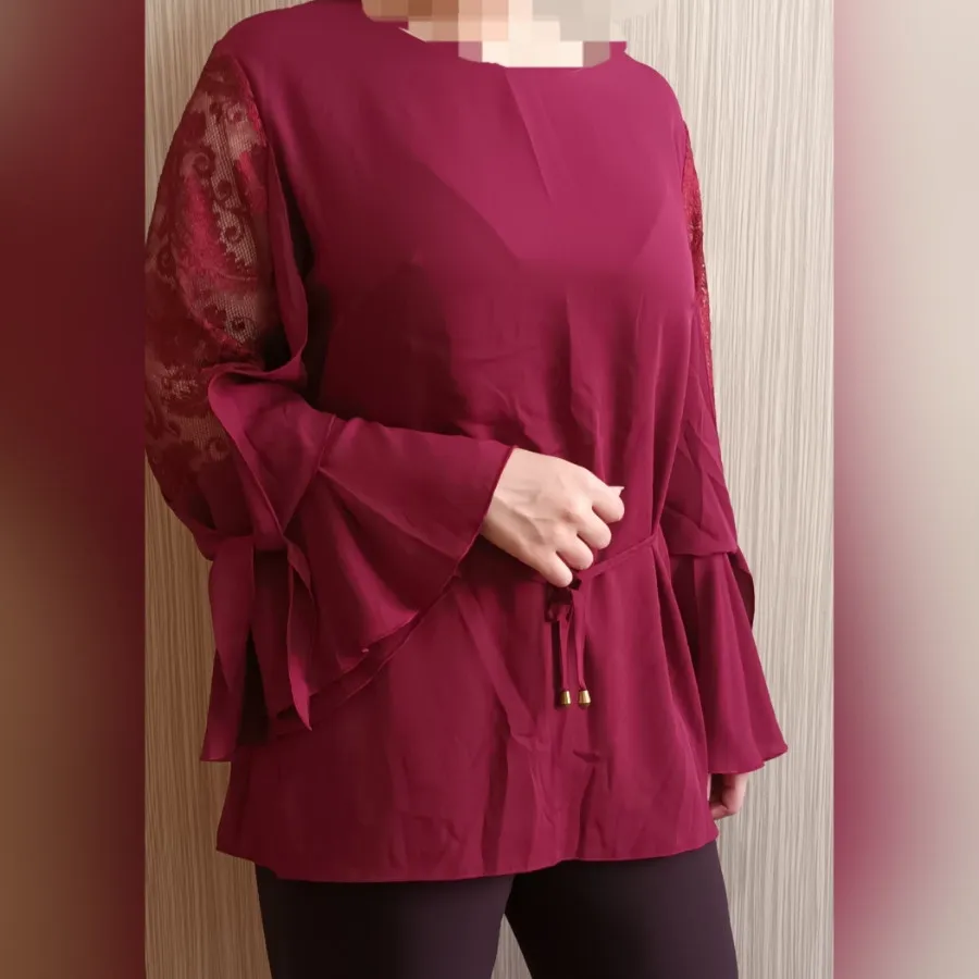 شومیز یلدایی سایز بزرگ