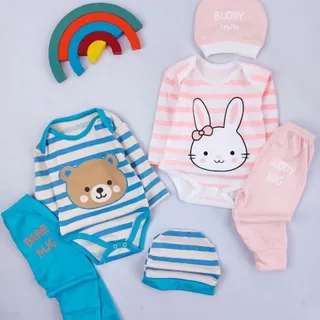 سه تیکه ی نوزادی راه راه