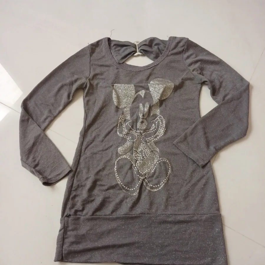 بلوز لمه خاکستری