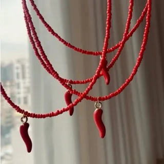 گردنبند فلفل قرمز