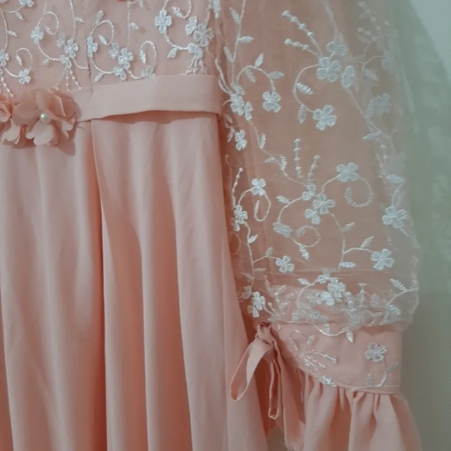 لباس مجلسی حریر و تور