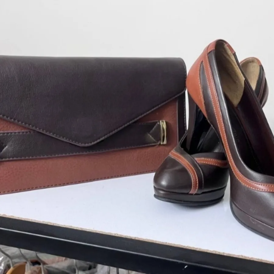 ست کیف و کفش بوفالو